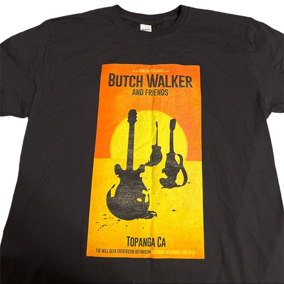 RARE! Butch Walker T-shirt Topanga, CA. Autumn Leaves benefit show Men’s XL - Picture 1 of 3